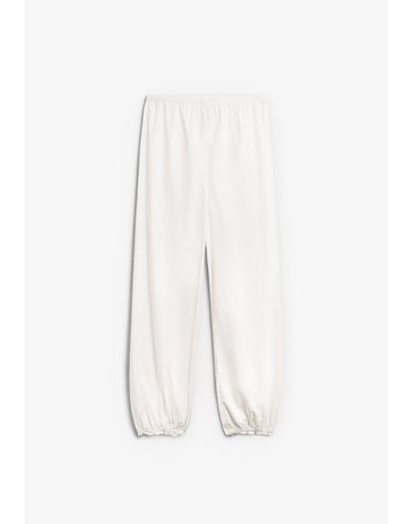 아메리칸빈티지 화이트 밴딩 조거 팬츠 70688-pantalon-bailow-ss26-ib-white WHITE