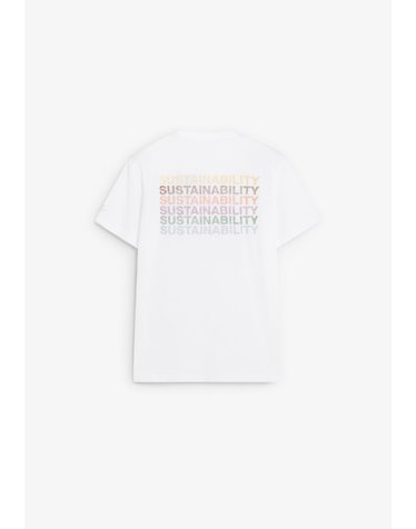 에코알프 루즈핏 백 프린트 반팔 티셔츠 70700 WHITE