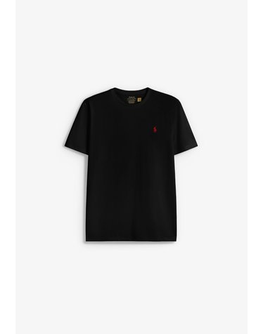 폴로 랄프 로렌 릴렉스핏 로고 라운드넥 반팔 티셔츠 75009 BLACK