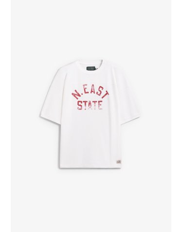 폴로 랄프 로렌 릴렉스핏 그래픽 프린트 반팔 티셔츠 72614 WHITE