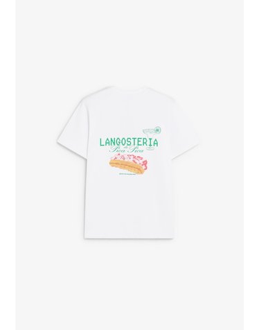 피카피카 그래픽 프린트 라운드넥 반팔 티셔츠 70755 WHITE