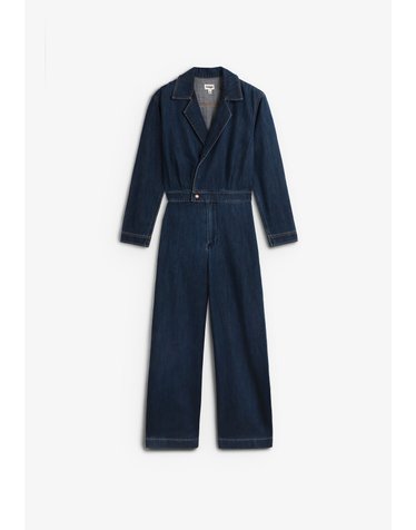 랭글러 데님 와이드 점프수트 78446 DENIM