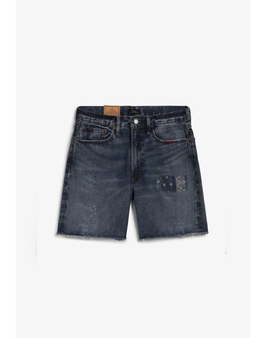 폴로 랄프 로렌 빈티지 패치워크 데님 반바지 72622 DENIM