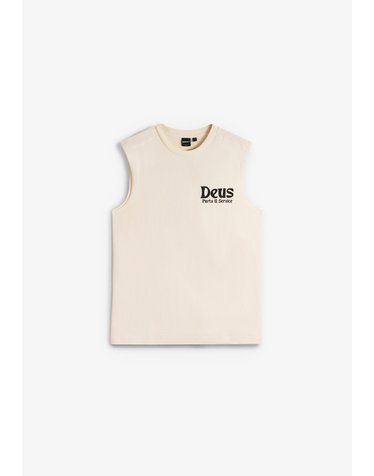 데우스엑스마키나 그래픽 크루넥 민소매 티셔츠 72505 WHITE