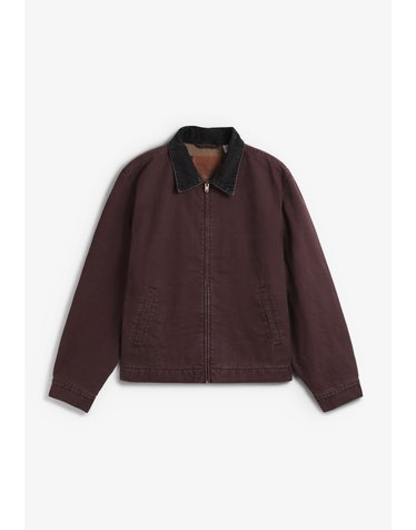 리바이스 셔츠 칼라 집업 워크 재킷 78533 BROWN
