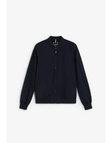 에코알프 레귤러핏 봄버넥 집업 자켓 70710 NAVY