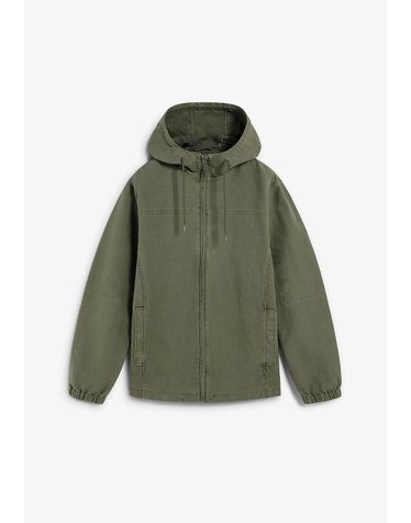 스캘퍼스 후드 집업 코튼 블루종 자켓 61542 DARK KHAKI
