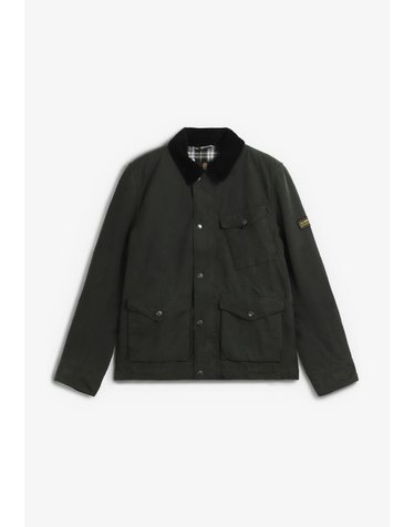 바버 왁스 코듀로이 칼라 멀티포켓 자켓 78907 KHAKI