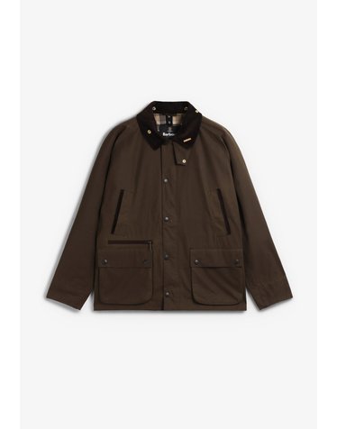 바버 왁스 코튼 멀티포켓 필드 자켓 78884 BROWN