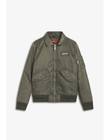 쇼트뉴욕 플랩 포켓 밀리터리 봄버 자켓 67962 GREEN