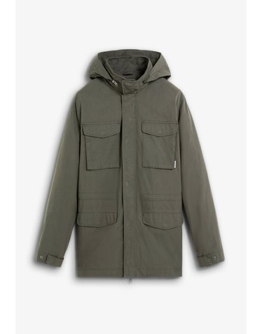 스캘퍼스 밀리터리 후드 파카 자켓 60284 KHAKI