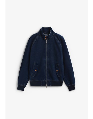 바라쿠타 코튼 데님 해링턴 자켓 74069 DENIM
