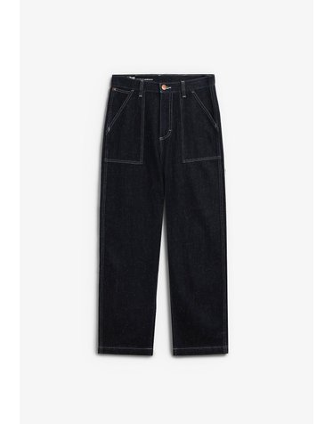 랭글러 워크 와이드 핏 데님 팬츠 78438 DARK DENIM