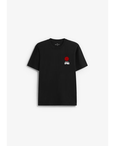 에드윈 오버사이즈 그래픽 반팔 티셔츠 78425 BLACK