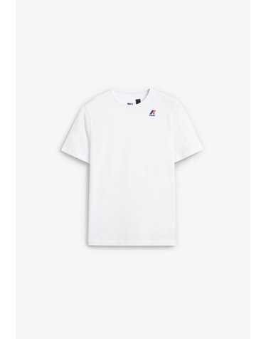 까웨 로고 프린트 라운드넥 반팔 티셔츠 70719 WHITE