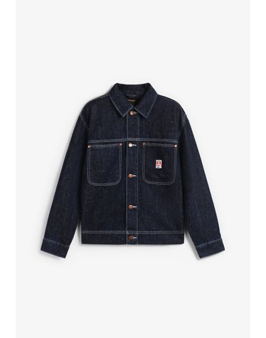 랭글러 포켓 데님 오버셔츠 78439 DARK DENIM