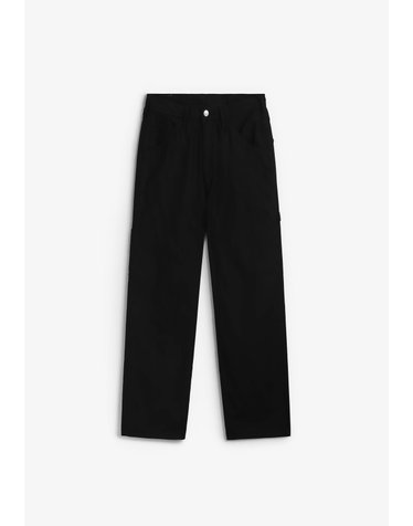 에드윈 페인터 와이드 코튼 팬츠 70777 BLACK