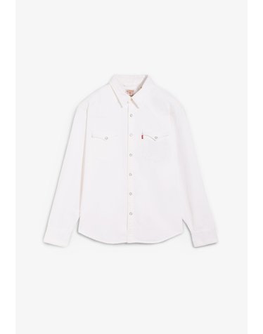 리바이스 웨스턴 스냅버튼 포켓 긴팔 셔츠 70448 WHITE