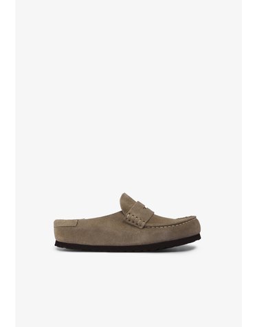 버켄스탁 스웨이드 레더 뮬 로퍼 78864 BEIGE