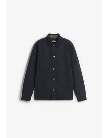 바버 코듀로이 카라 트윌 오버셔츠 자켓 78886 NAVY