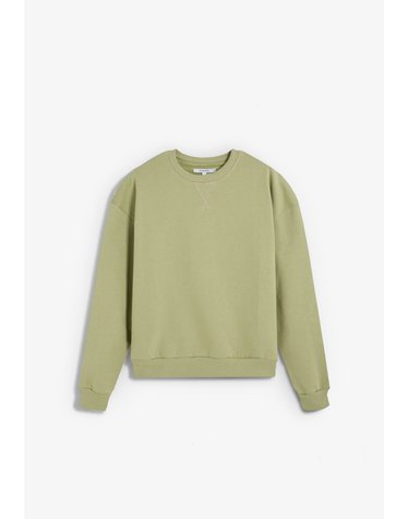 스캘퍼스 로고 라운드넥 긴팔 맨투맨 72775 LIGHT KHAKI