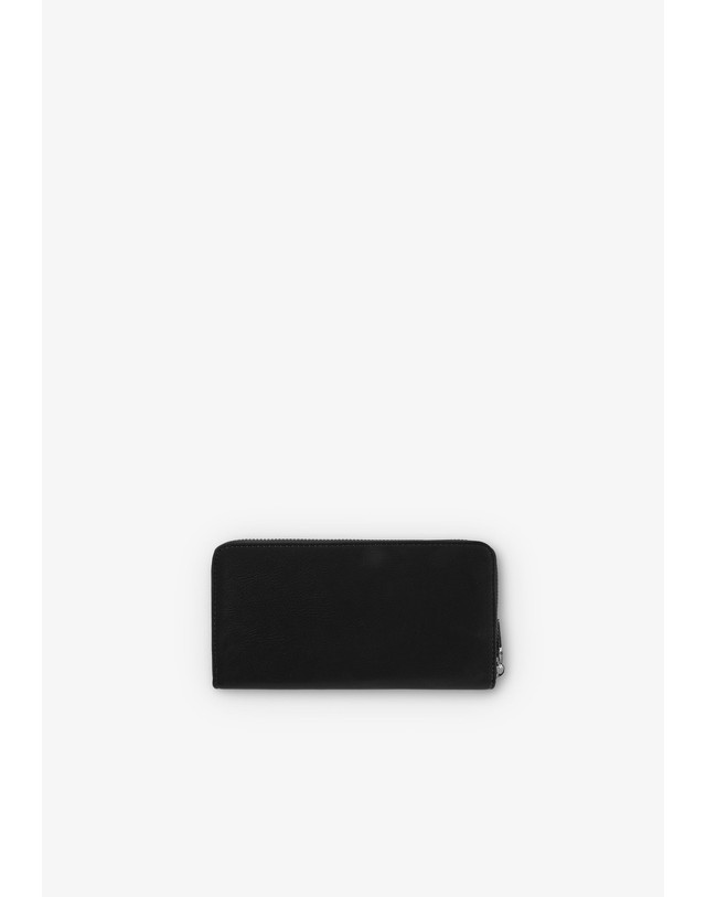스칼퍼스 스캘퍼스 메탈 장식 집업 장지갑 72300-scny-prem-plain-wallet-aw2627-black BLACK 블랙 착용컷