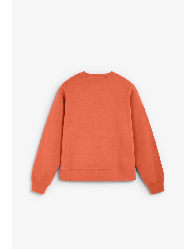 스칼퍼스 스캘퍼스 레귤러핏 로고 크루넥 맨투맨 72812-scbasic-fade-sweater-aw2627-terracotta TERRACOTTA 오렌지 착용컷