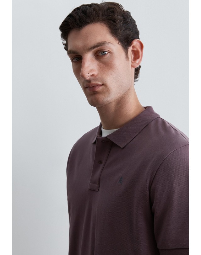 스칼퍼스 스캘퍼스 워시드 반팔 피케 폴로셔츠 69171-scbasic-contrast-polo-aw2627-burgundy BURGUNDY 레드 착용컷