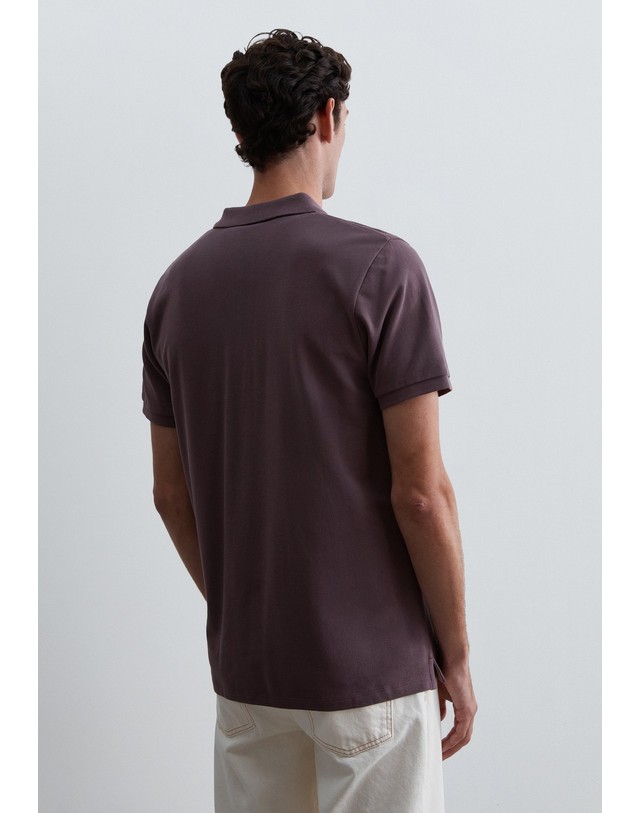 스칼퍼스 스캘퍼스 워시드 반팔 피케 폴로셔츠 69171-scbasic-contrast-polo-aw2627-burgundy BURGUNDY 레드 착용컷