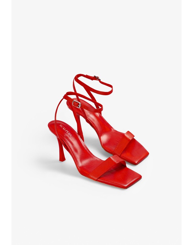 스칼퍼스 스캘퍼스 레더 앵클 스트랩 힐 샌들 10cm 58755-scnew-heel-sandal-ss25-orange ORANGE 레드 착용컷