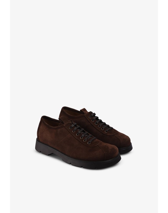 스칼퍼스 클레망 레이스업 캐주얼 더비화 74340-zapatos-chenal-core-ib-darkbrown DARK BROWN 초콜릿 착용컷