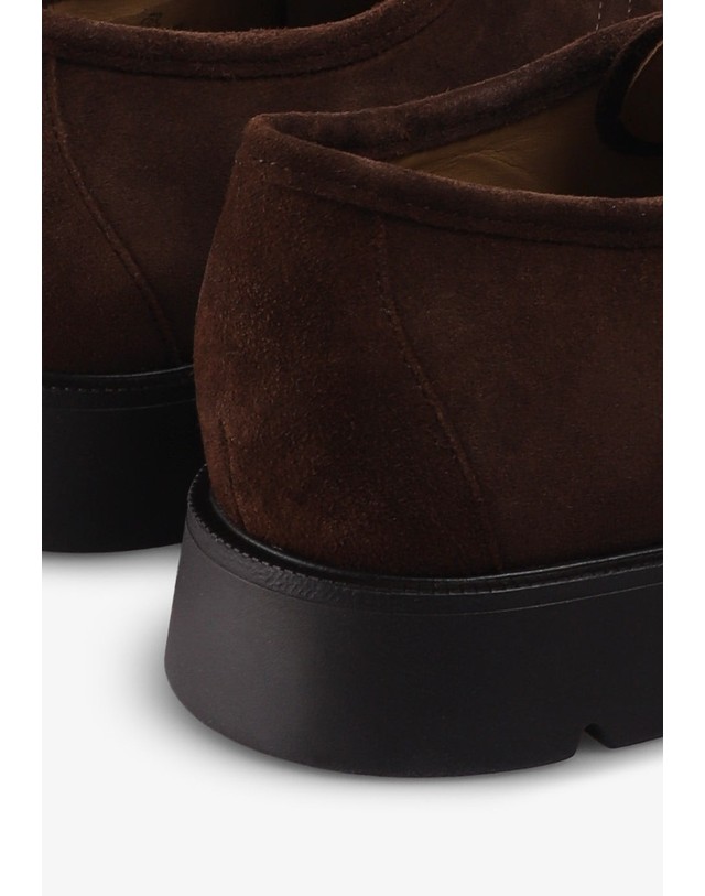 스칼퍼스 클레망 레이스업 캐주얼 더비화 74340-zapatos-chenal-core-ib-darkbrown DARK BROWN 초콜릿 착용컷