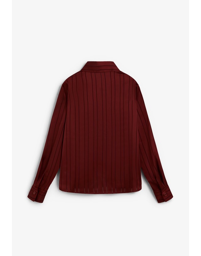 스칼퍼스 스캘퍼스 오픈워크 스트라이프 긴팔 셔츠 72294-scnewcrindi-shirt-aw2627-burgundy BURGUNDY 레드 착용컷