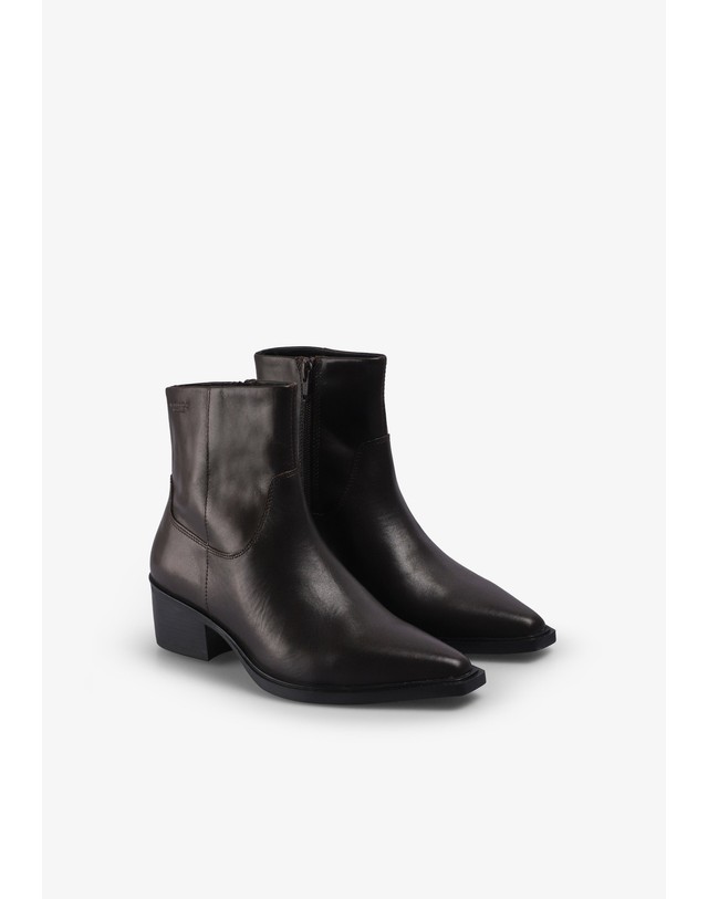 스칼퍼스 바가본드 웨스턴 포인티드 앵클 부츠 78796-kelsey-aw2627-ib-brown BROWN 초콜릿 착용컷