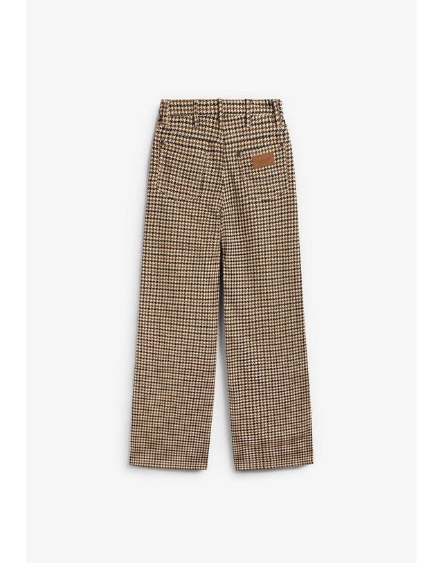 스칼퍼스 랭글러 하운드투스 와이드 팬츠 78449-canyon-houndstooth-aw2627-ib-beige BEIGE 베이지 착용컷