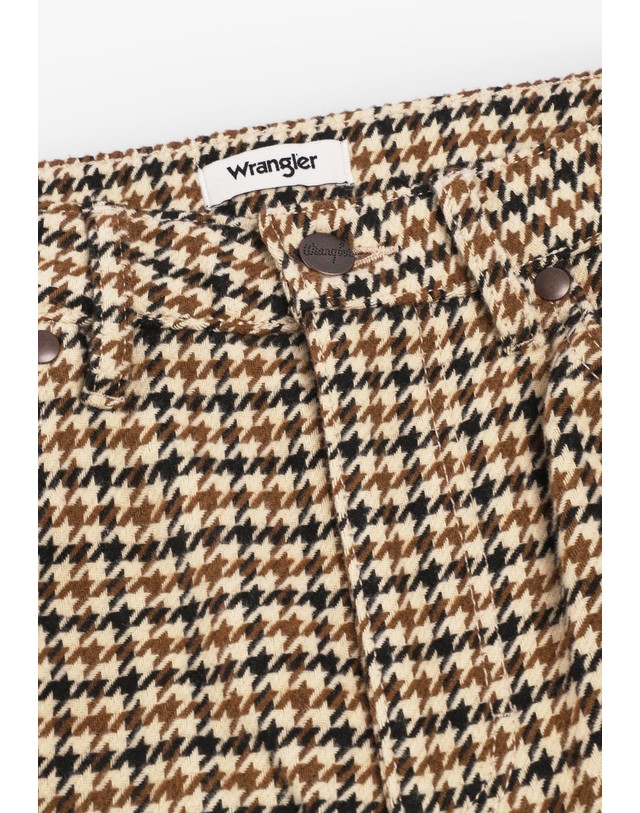 스칼퍼스 랭글러 하운드투스 와이드 팬츠 78449-canyon-houndstooth-aw2627-ib-beige BEIGE 베이지 착용컷