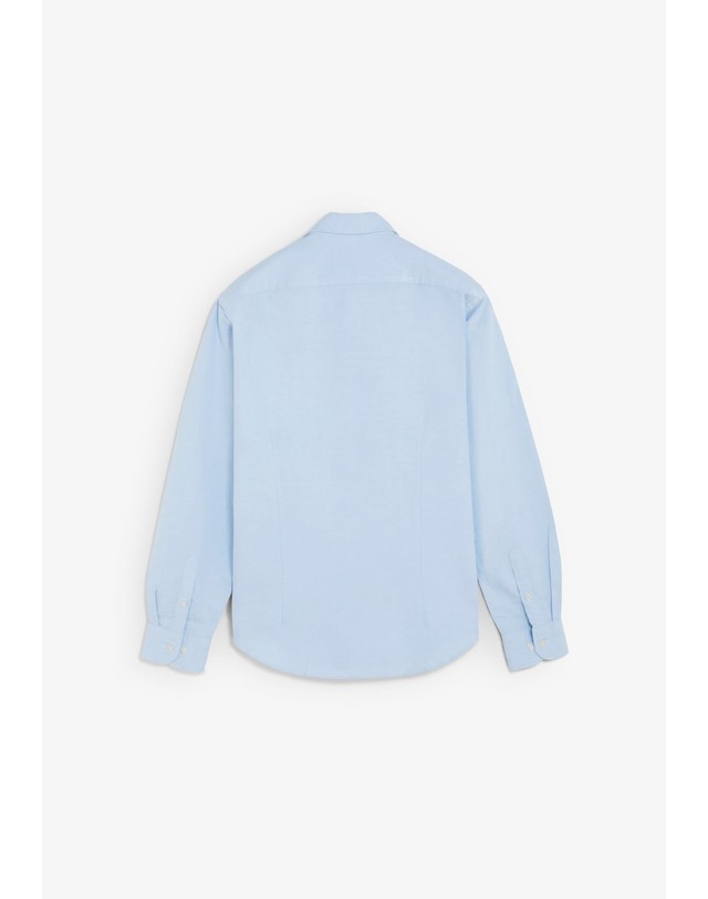 스칼퍼스 스캘퍼스 슬림핏 긴팔 옥스포드 셔츠 68916-scoxford-peach-shirt-aw2627-skyblue SKYBLUE 블루 착용컷