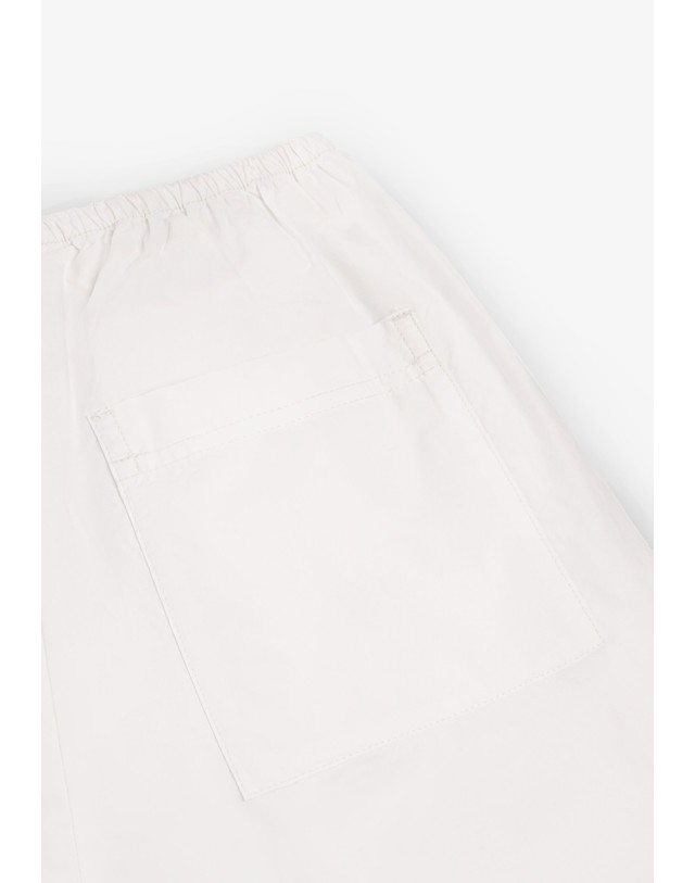 스칼퍼스 아메리칸빈티지 화이트 밴딩 조거 팬츠 70688-pantalon-bailow-ss26-ib-white WHITE 착용컷