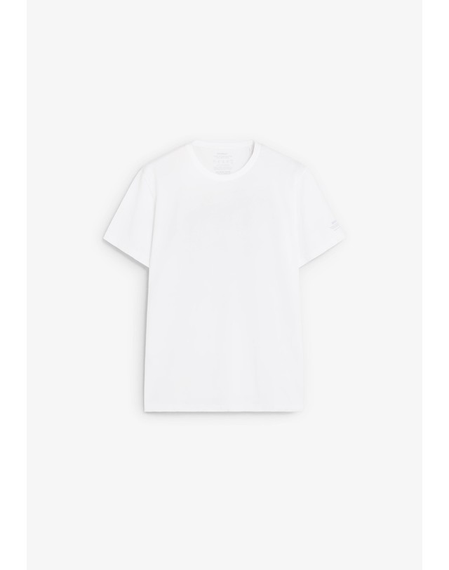 스칼퍼스 에코알프 루즈핏 백 프린트 반팔 티셔츠 70700 WHITE 화이트 착용컷