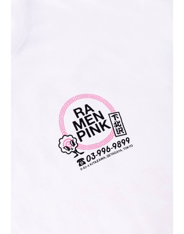 스칼퍼스 에드윈 그래픽 프린트 크루넥 반팔 티셔츠 70772 WHITE 화이트 착용컷