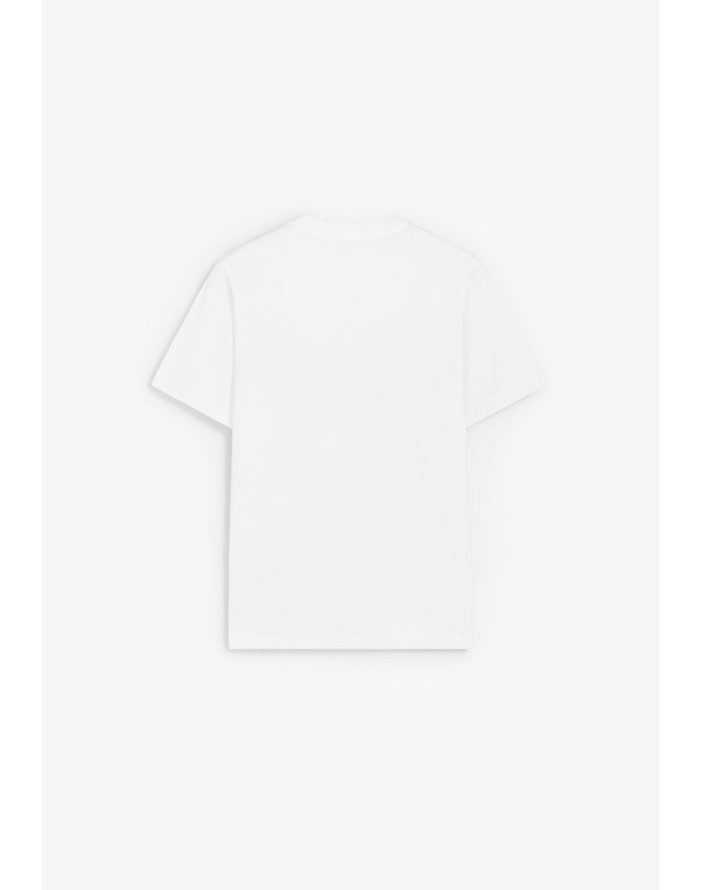 스칼퍼스 디키즈 로고 패치 반팔 티셔츠 36480 WHITE 화이트 착용컷