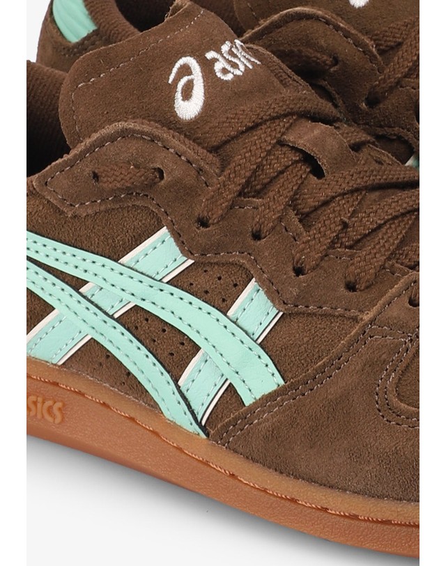 스칼퍼스 아식스 스카이핸드 OG 레트로 스니커즈 68252 BROWN 브라운 착용컷