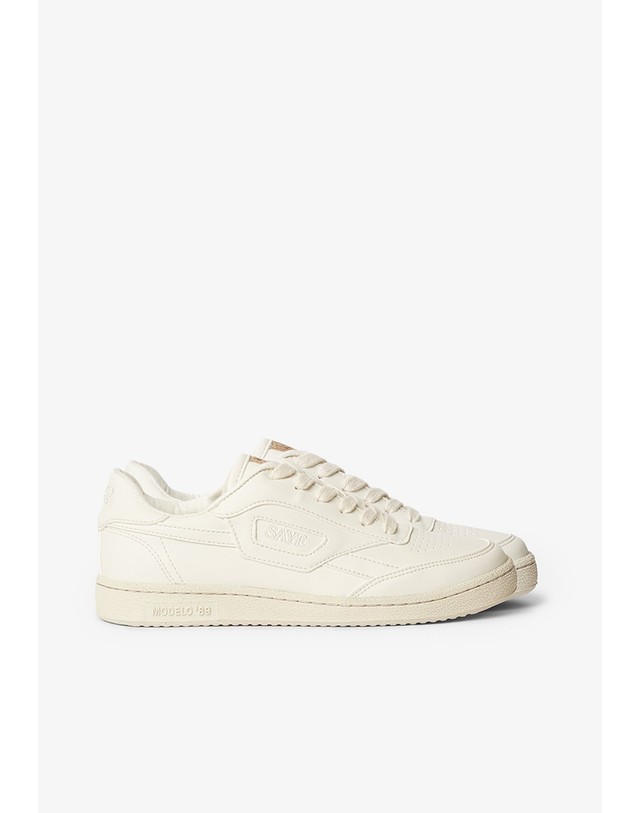 스칼퍼스 사예 모델로 89s 비건 레트로 스니커즈 36518 OFF WHITE 아이보리 착용컷
