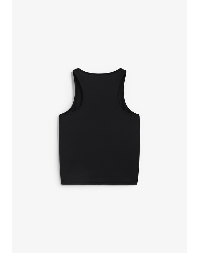 스칼퍼스 뉴발란스 스포츠 민소매 티셔츠 68329 BLACK 블랙 착용컷
