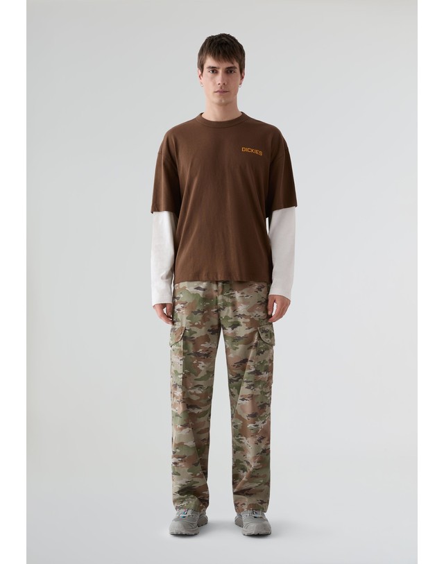 스칼퍼스 리바이스 배기핏 카모플라주 카고 팬츠 70427 CAMOUFLAGE 멀티컬러 착용컷