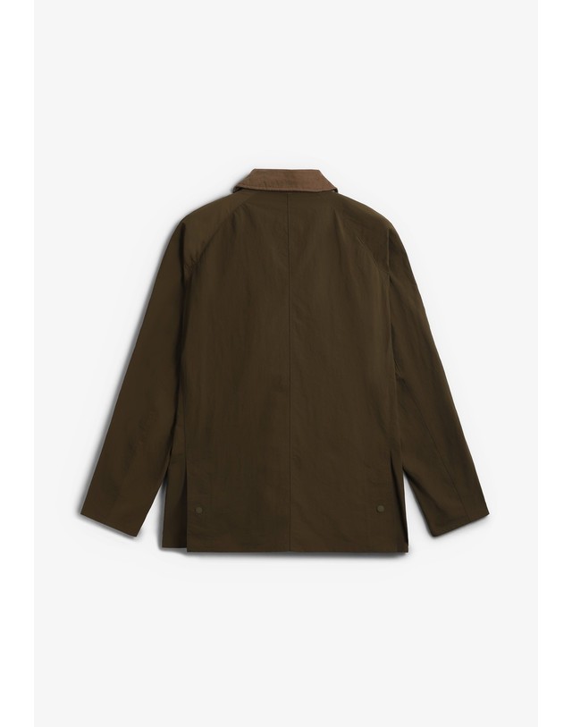 스칼퍼스 바버 샤워프루프 스냅버튼 포켓 자켓 74251 KHAKI 카키 착용컷