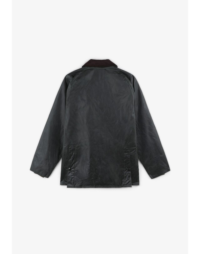 스칼퍼스 바버 왁스 코튼 코듀로이 칼라 자켓 39835 DARK GREEN 그린 착용컷