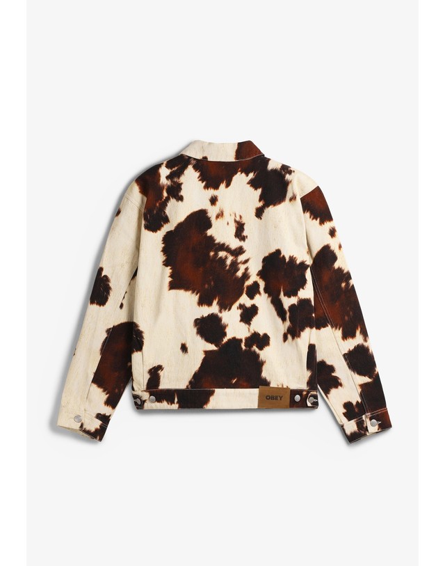 스칼퍼스 오베이 애니멀 프린트 워커 자켓 78738 ANIMAL PRINT 멀티컬러 착용컷