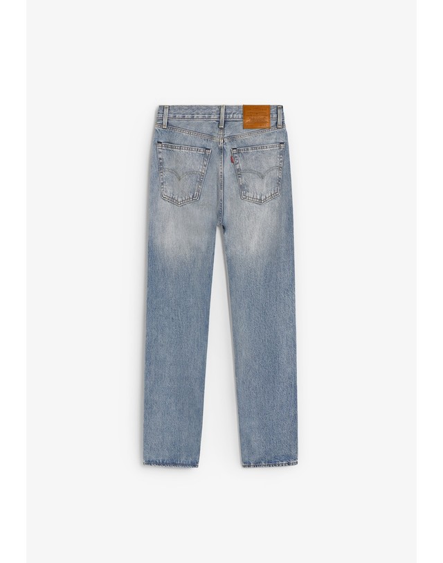 스칼퍼스 리바이스 릴렉스 스트레이트 데님 청바지 70420 LIGHT DENIM 블루 착용컷