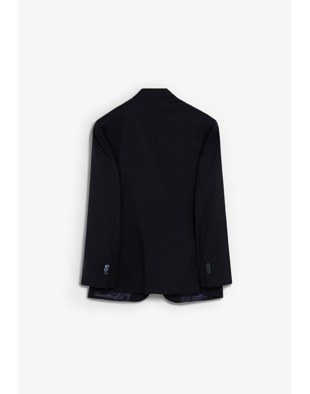 스칼퍼스 스캘퍼스 울 소재 투버튼 수트 자켓 60100 NAVY 네이비 착용컷
